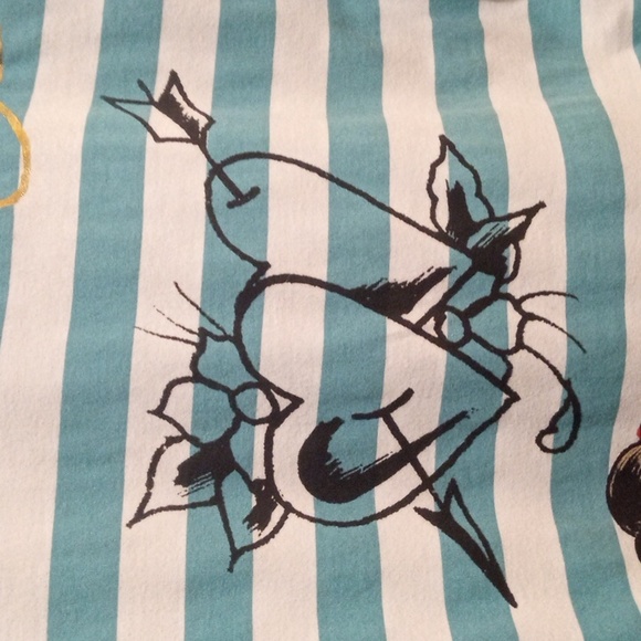 Christian Audigier/Ed Hardy Graphic T Wolf Ladies Hearts M - Picture 12 of 17